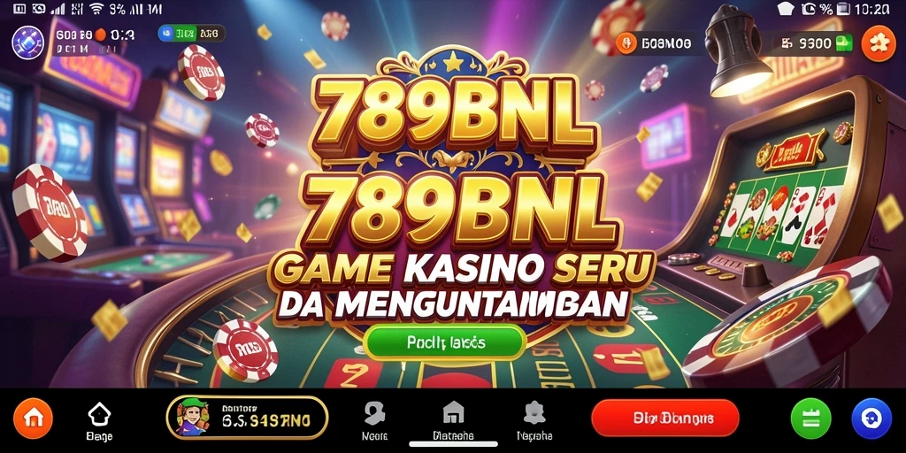 Tampilan menarik dari gameplay 789BNL dengan fitur Kasino.
