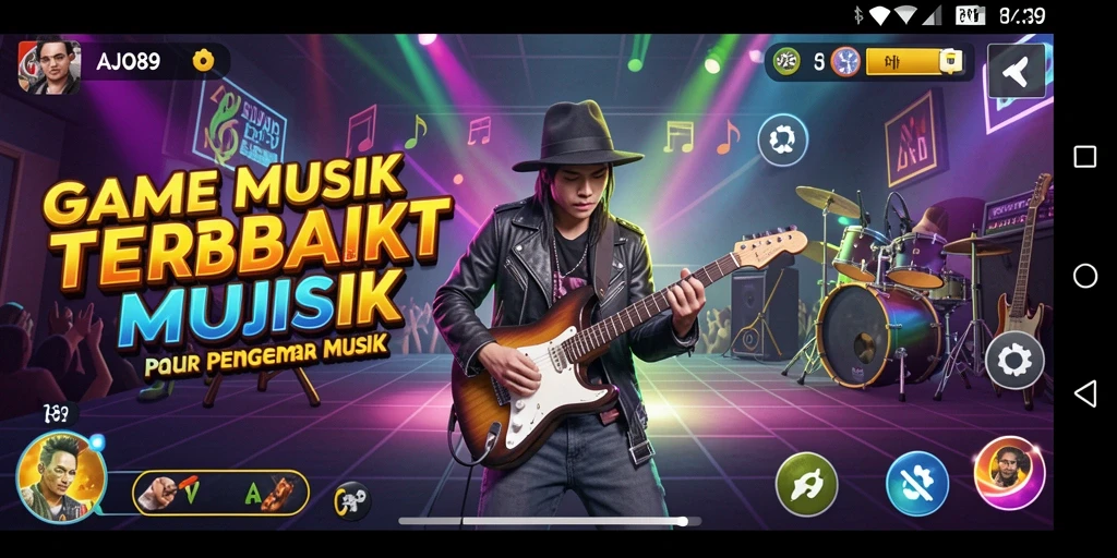 Tampilan gameplay AJO89 yang interaktif dan menarik.