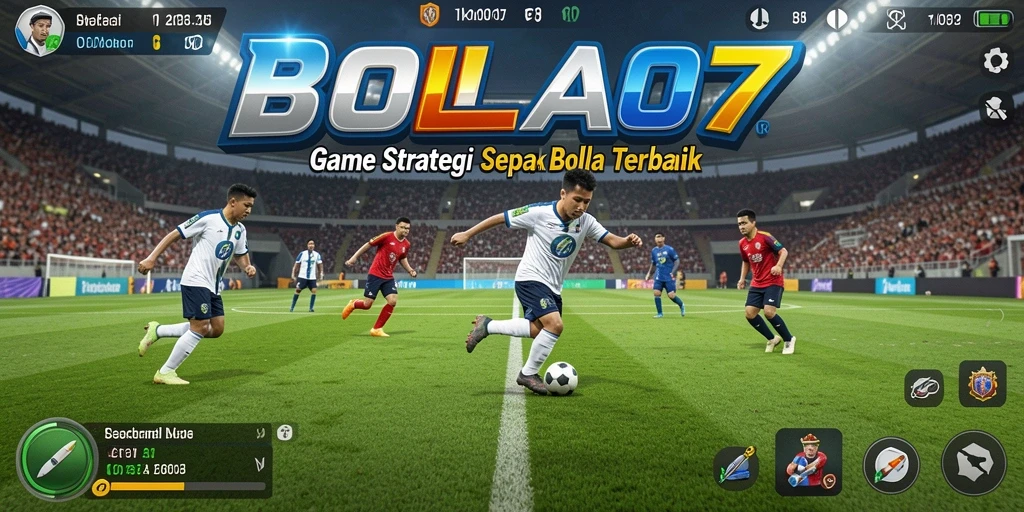 Tampilan gameplay seru dan menantang di BOLA07.
