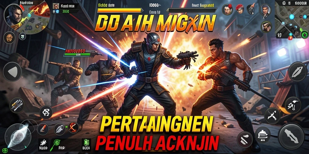 Tampilan gameplay dari ID66 yang penuh aksi dan grafis menawan.