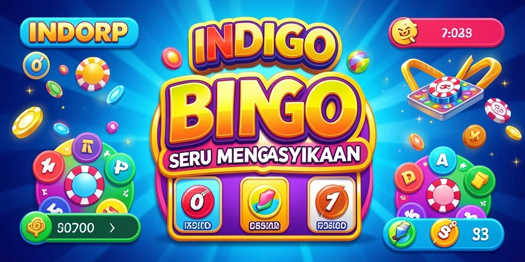Tampilan gameplay seru Bingo di INDORP.
