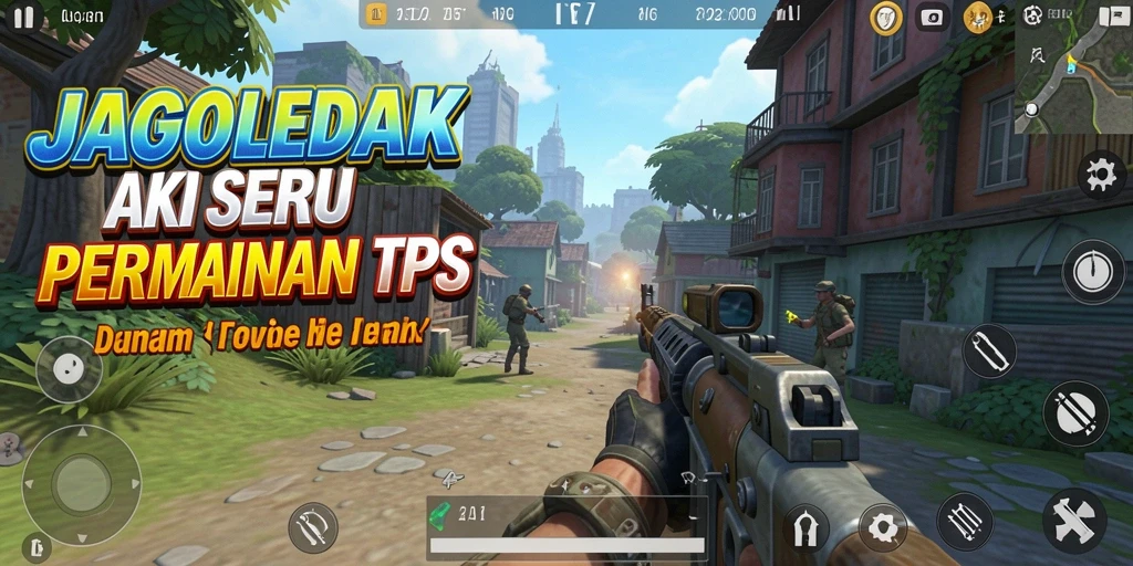 Gameplay seru dan menegangkan dalam JAGOLEDAK.