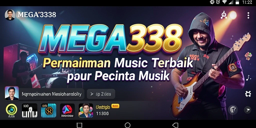 Tampilan gameplay MEGA338 yang penuh warna dan menarik.