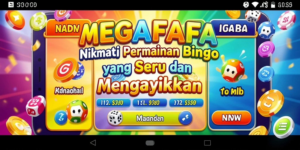 Tampilan gameplay Bingo di MEGAFAFA yang seru dan menantang.