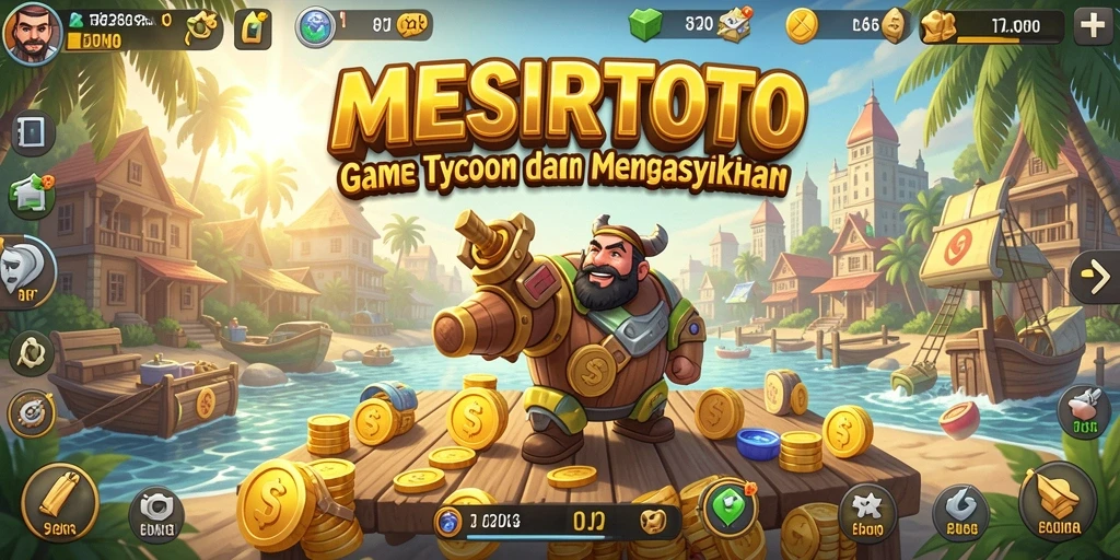Tampilan gameplay <strong>MESIRTOTO</strong> yang menarik dan interaktif.