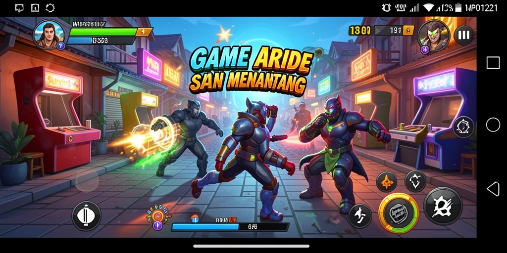 Tampilan utama gameplay MPO1221 yang seru dan penuh aksi.