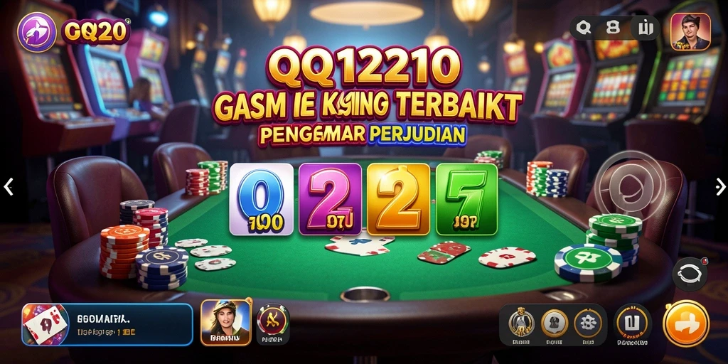 Tampilan menarik gameplay Kasino QQ1221 dengan interaksi langsung.