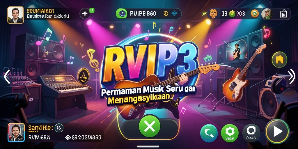 Tampilan gameplay RVIP3 yang menarik dan mengasyikkan.