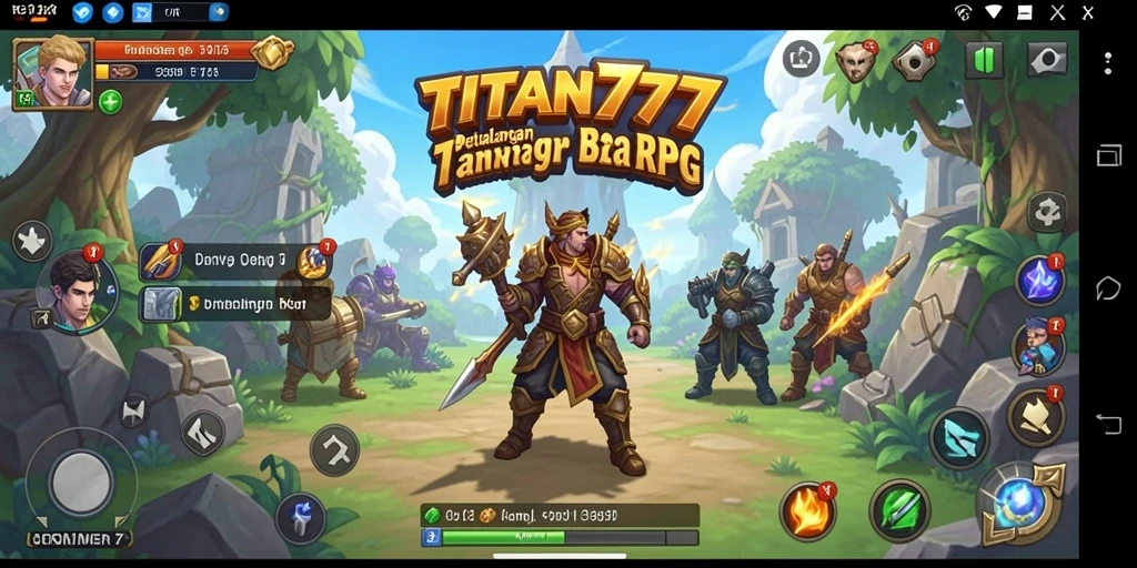 Tampilan menakjubkan dari pertempuran di <strong>TITAN777</strong> yang menggetarkan.